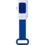 Fietslamp Duncan | Kunststof | 3+1 LED | Siliconen band, blauw