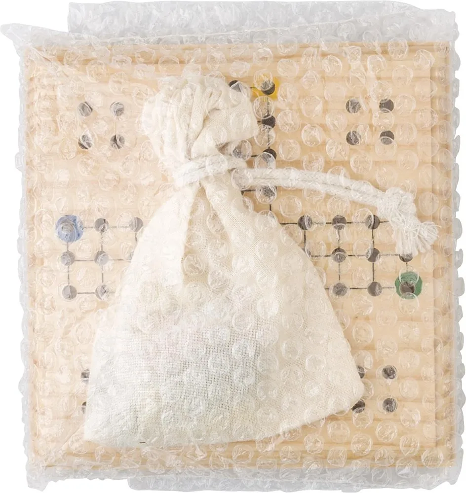 Houten ludo spel Yasir productfoto 3 - Hidalgo Houten ludo spel Yasir — productfoto 3