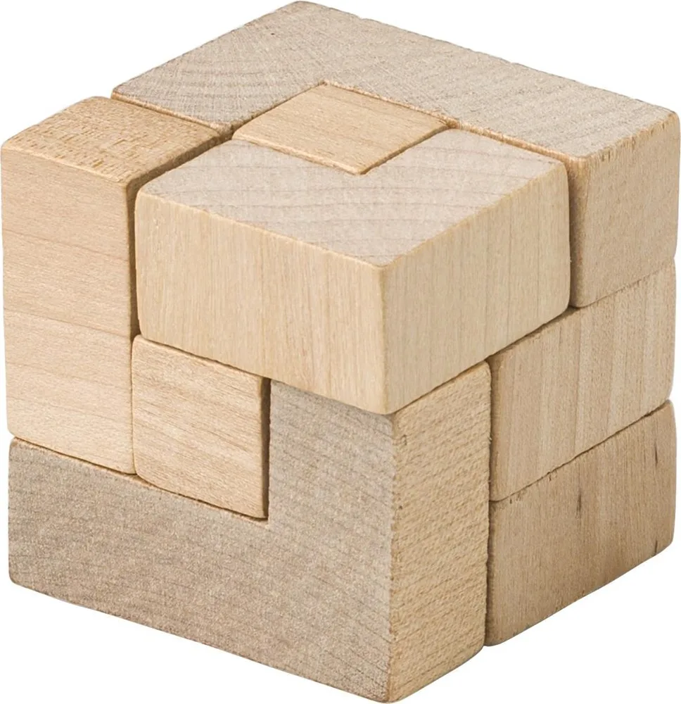 Puzzel Amber | Hout | Kubus