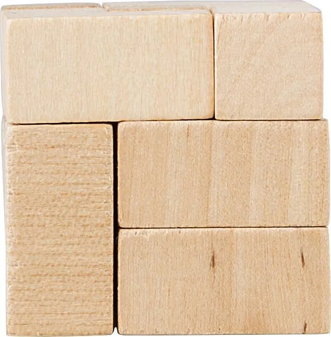 Puzzel Amber | Hout | Kubus productfoto 3 - Hidalgo Puzzel Amber | Hout | Kubus — productfoto 3