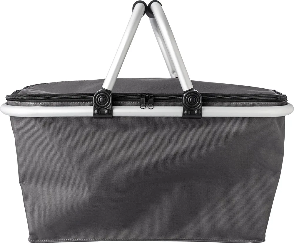 Boodschappenmand Douglas | Opvouwbaar | 30 l grijs - Hidalgo-werbeartikel Boodschappenmand Douglas | Opvouwbaar | 30 l, grijs