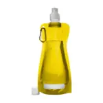 Opvouwbare fles Bailey | 420 ml geel - Bidons & Shakers Opvouwbare fles Bailey | 420 ml, geel