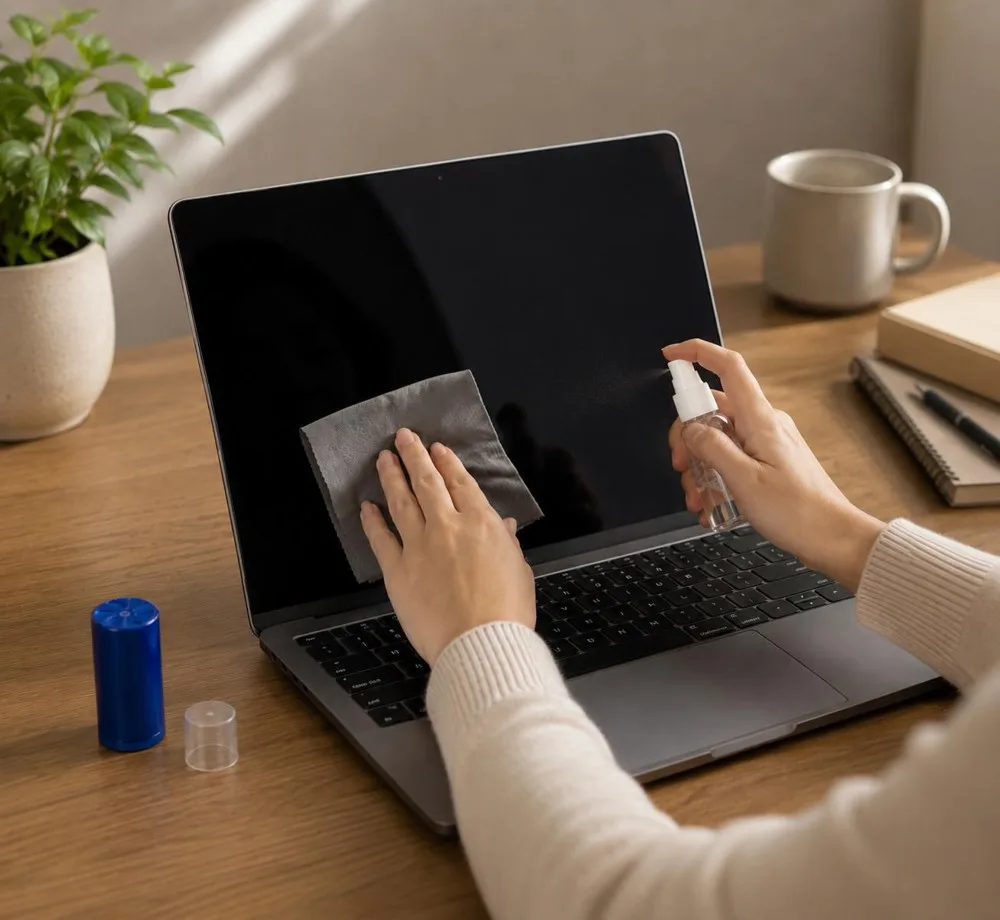 Screen Cleaning Spray Linda Printed Microfiber Phone 30ml — product photo 10