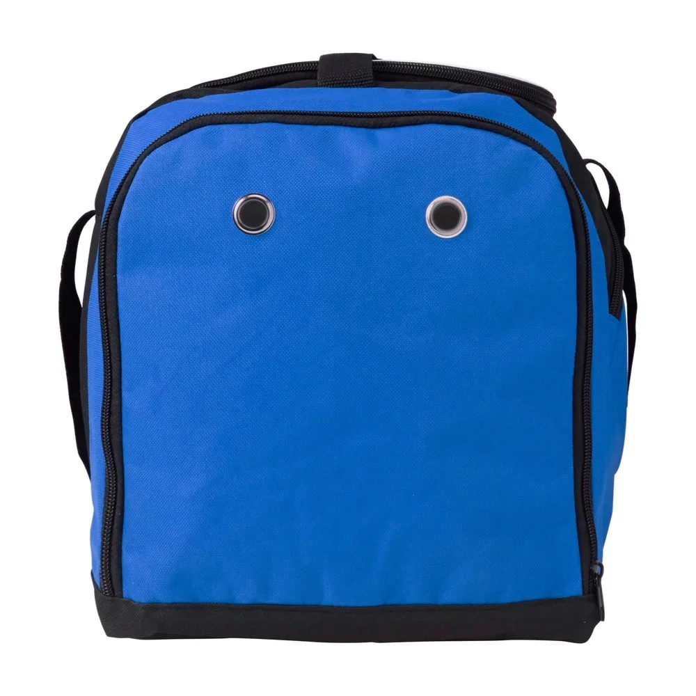 Sporttasche Ren bedrucken Schuhfach 600D Polyester Groß — Produktfoto 11