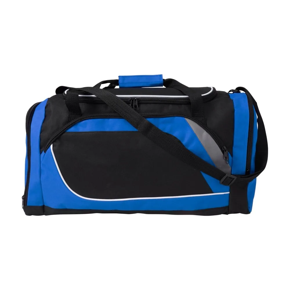 Sporttasche Ren bedrucken Schuhfach 600D Polyester Groß — Produktfoto 10