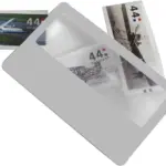 Vergrootglas Evaristo | Creditcardformaat - Hidalgo-werbeartikel Vergrootglas Evaristo | Creditcardformaat