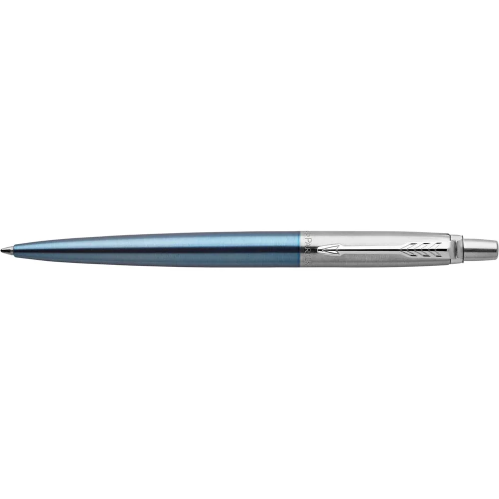 Parker Jotter Core balpen | Roestvrijstaal lichtblauw - Hidalgo-werbeartikel Parker Jotter Core balpen | Roestvrijstaal, lichtblauw