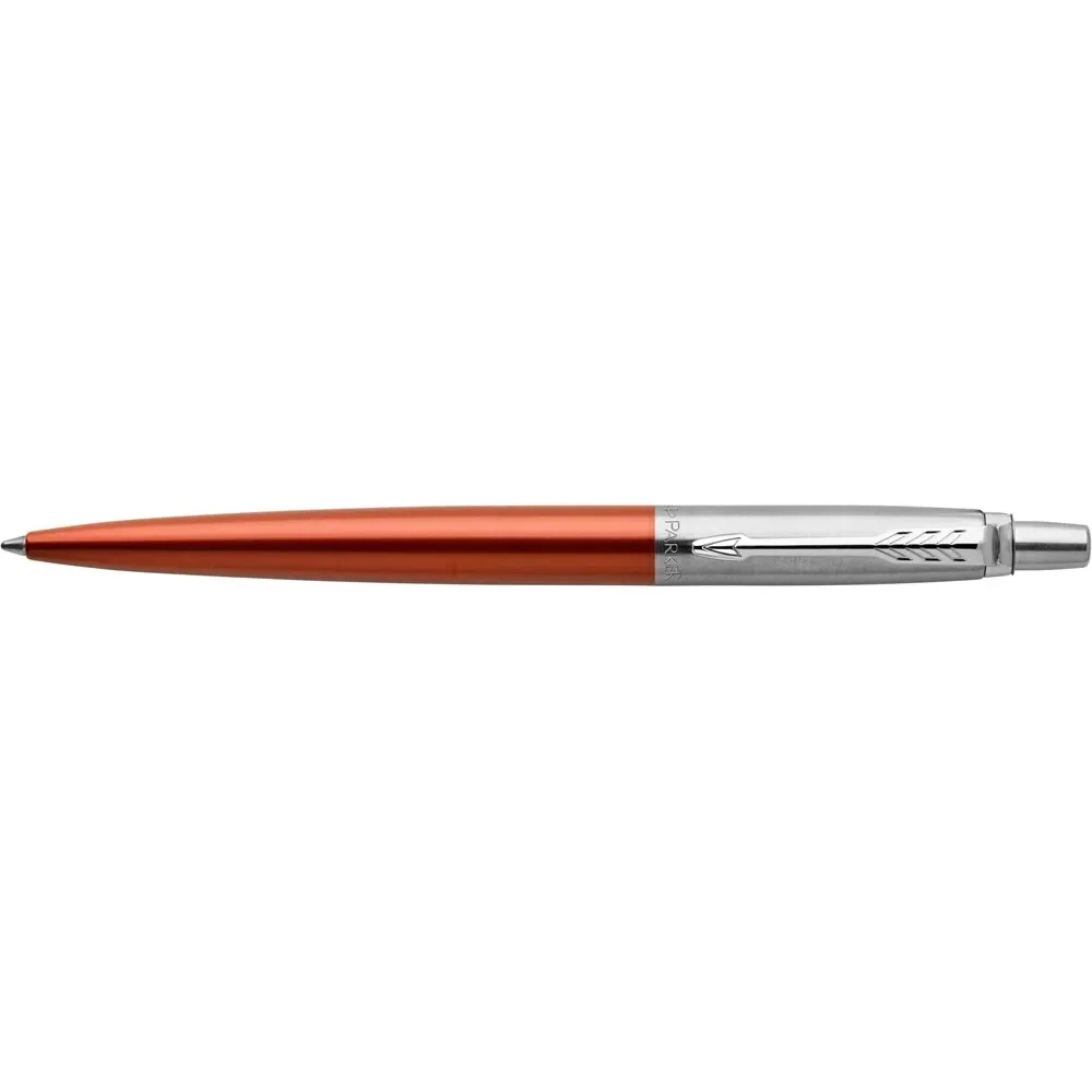 Parker Jotter Core balpen | Roestvrijstaal oranje - Hidalgo-werbeartikel Parker Jotter Core balpen | Roestvrijstaal, oranje