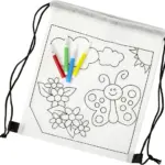 Rugzak Santino | Non-woven | Trekkoord | 2,5 l