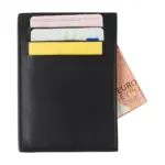 Kaartportemonnee Logan | Geitenleer | RFID, zwart — productfoto 5