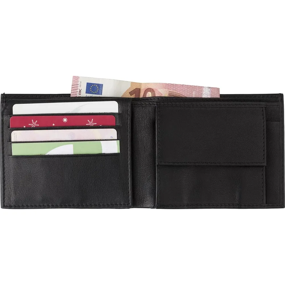 Portemonnee Yvonne | Leer | RFID productfoto 3 - Hidalgo-werbeartikel Portemonnee Yvonne | Leer | RFID — productfoto 3