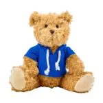 Teddybeer Monty blauw - Hidalgo-werbeartikel Teddybeer Monty, blauw