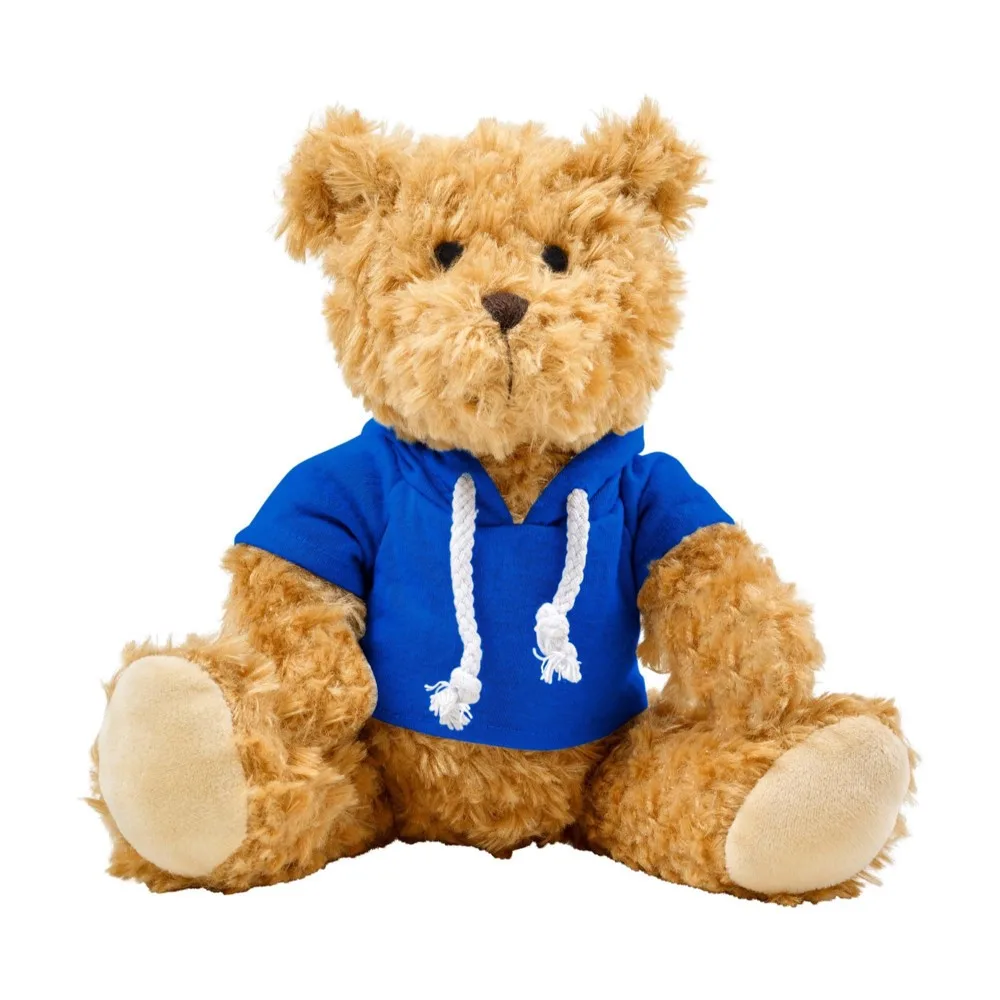 Teddybeer Monty blauw - Hidalgo-werbeartikel Teddybeer Monty, blauw