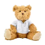 Teddybeer Monty wit - Hidalgo-werbeartikel Teddybeer Monty, wit