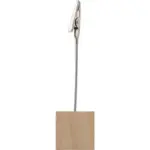 Memohouder Malia | Hout — productfoto 2