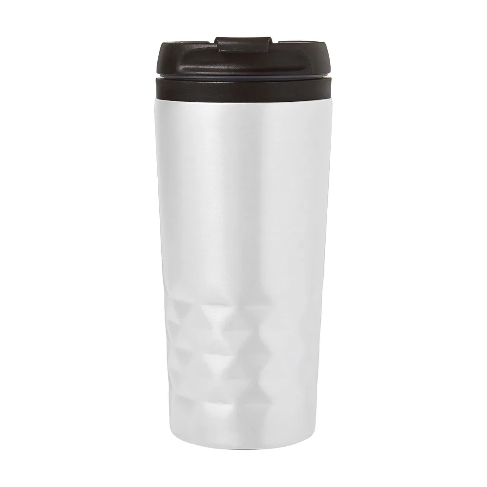 Dubbelwandige thermosbeker Lorraine | 300 ml wit - Hidalgo-werbeartikel Dubbelwandige thermosbeker Lorraine | 300 ml, wit