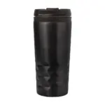 Dubbelwandige thermosbeker Lorraine | 300 ml zwart - Hidalgo-werbeartikel Dubbelwandige thermosbeker Lorraine | 300 ml, zwart