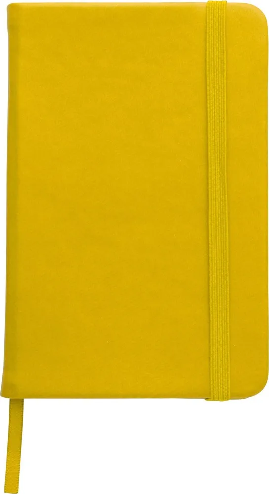 Notitieboek Brigitta | A5 | Blanco geel - Hidalgo-werbeartikel Notitieboek Brigitta | A5 | Blanco, geel