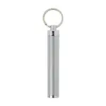 Sleutelhanger met zaklamp Zola, zilver