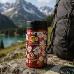 Dubbelwandige thermosbeker Gisela | 300 ml — productfoto 10