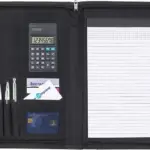 Vergadermap Rianna | Microvezel | A4 | Met rekenmachine