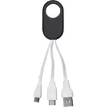 Oplaadkabel Pilar | 3-in-1 - Hidalgo-werbeartikel Oplaadkabel Pilar | 3-in-1