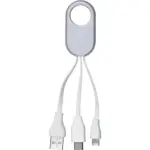 Oplaadkabel Pilar | 3-in-1 productfoto 6 - Hidalgo-werbeartikel Oplaadkabel Pilar | 3-in-1 — productfoto 6