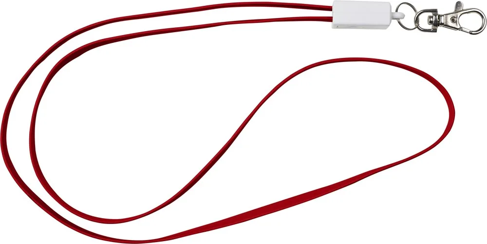 Keycord met oplaadkabel Marguerite | 3-in-1 productfoto 2 - Hidalgo-werbeartikel Keycord met oplaadkabel Marguerite | 3-in-1 — productfoto 2