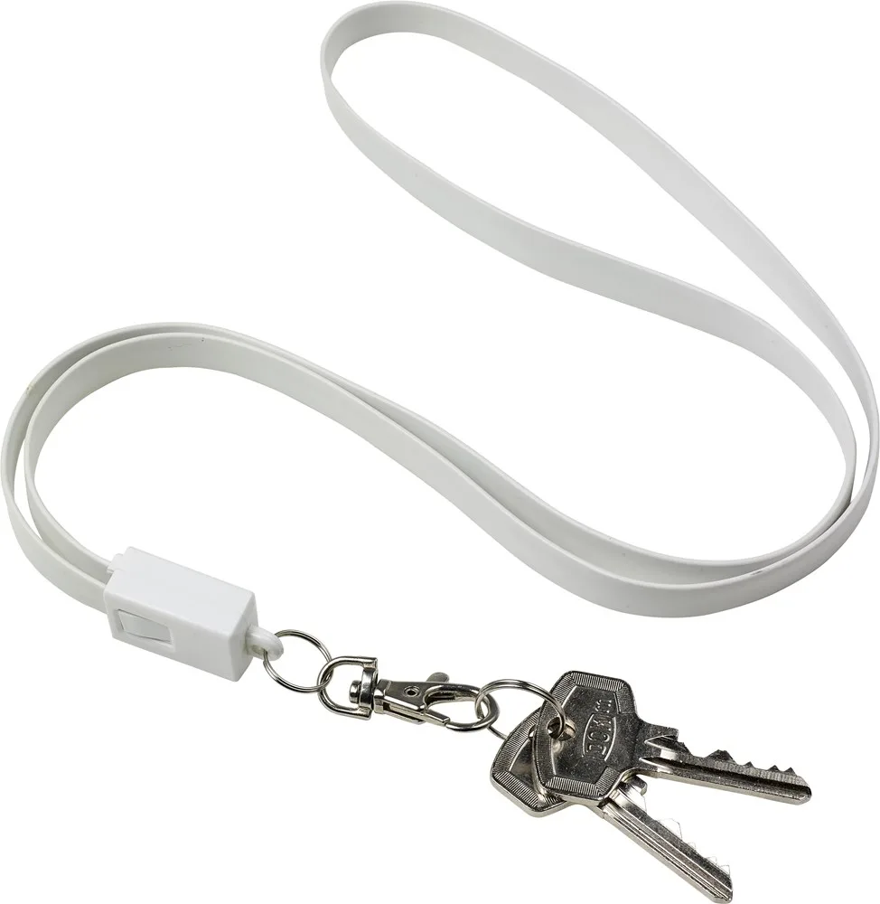 Keycord met oplaadkabel Marguerite | 3-in-1 productfoto 6 - Hidalgo-werbeartikel Keycord met oplaadkabel Marguerite | 3-in-1 — productfoto 6