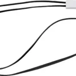 Keycord met oplaadkabel Marguerite | 3-in-1 zwart - Hidalgo-werbeartikel Keycord met oplaadkabel Marguerite | 3-in-1, zwart