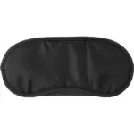 Slaapmasker Clarke | Polyester zwart - Hidalgo-werbeartikel Slaapmasker Clarke | Polyester, zwart