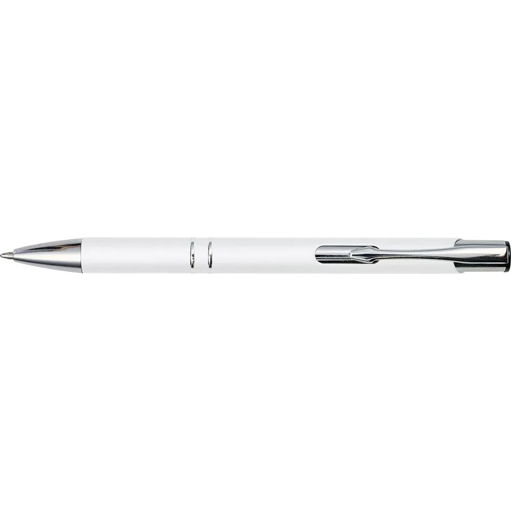 Balpen Yvette wit - Hidalgo-werbeartikel Balpen Yvette, wit