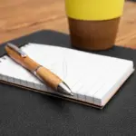 Balpen Carson | Bamboe | Zilverdetails — productfoto 5