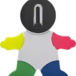 Markeerstiftenset Ella | Poppetjesvorm | 4 kleuren — productfoto 2