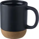 Mok Rosamund | Keramisch | Kurk bodem | 300 ml - Hidalgo-werbeartikel Mok Rosamund | Keramisch | Kurk bodem | 300 ml