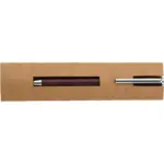 Balpen Raquelle | Zwart hout | Draai — productfoto 3