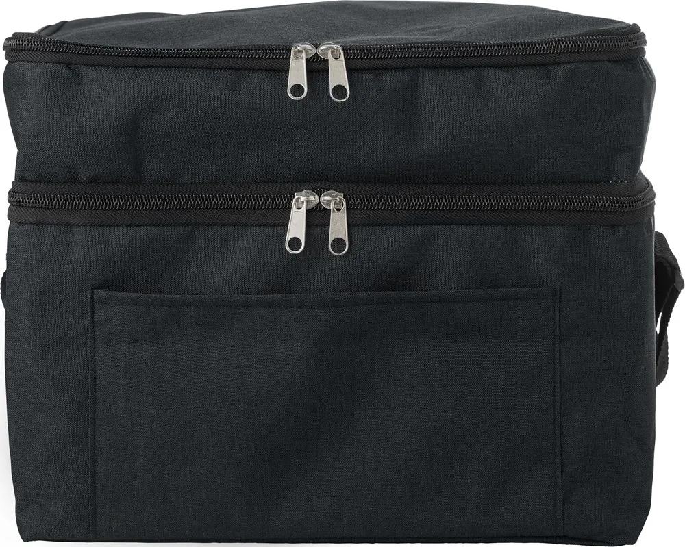 Koeltas Troy | Gerecycled | 15 l zwart - Hidalgo-werbeartikel Koeltas Troy | Gerecycled | 15 l, zwart