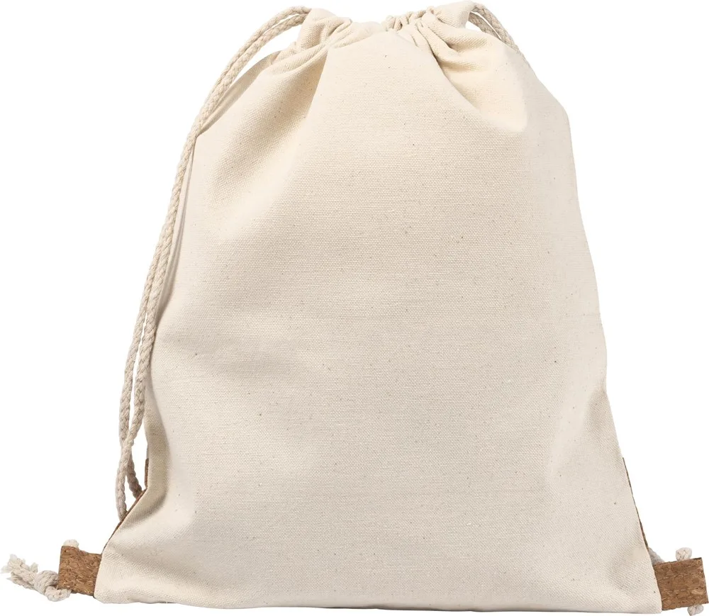 Rugzak Tianna | Katoen 250 gm² | Kurk | 12 l productfoto 3 - Hidalgo-werbeartikel Rugzak Tianna | Katoen 250 g/m² | Kurk | 1,2 l — productfoto 3
