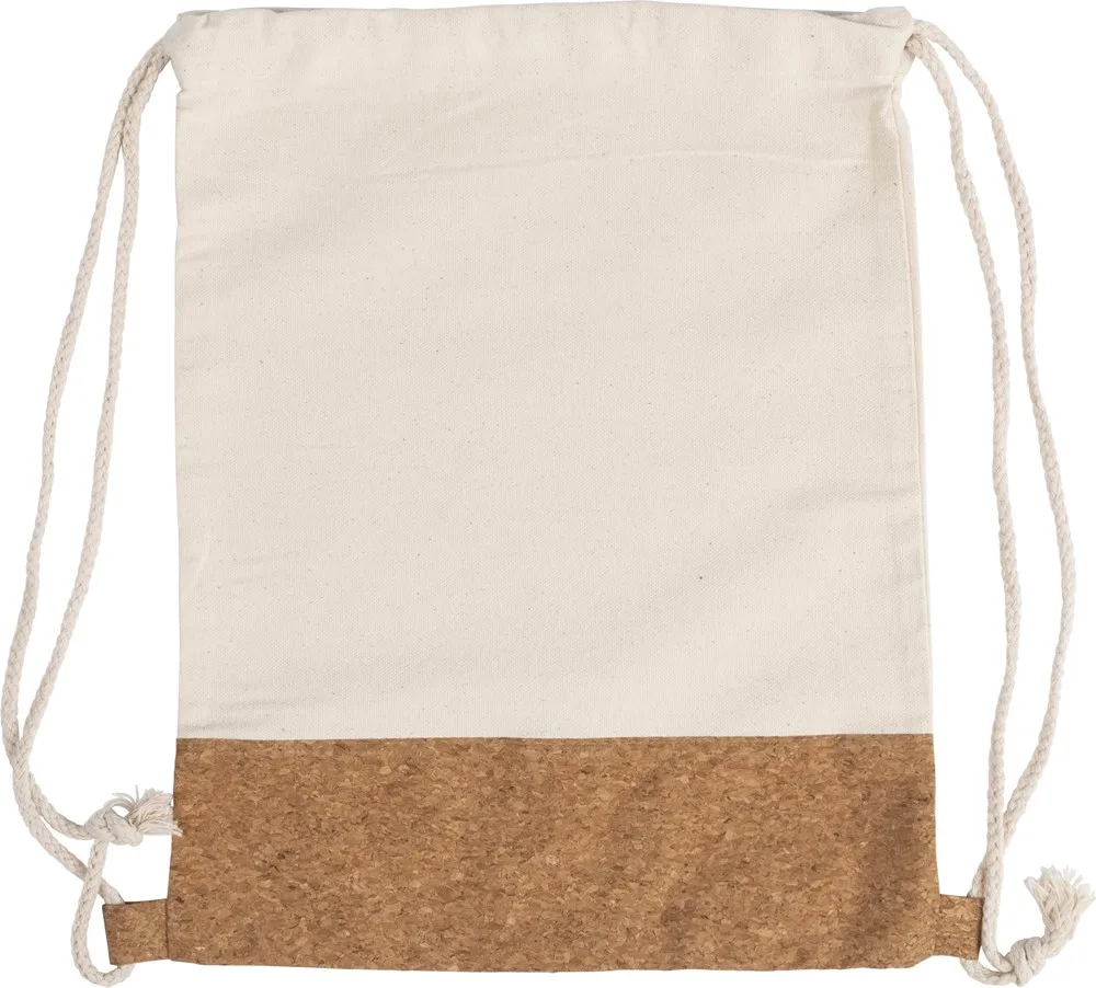 Rugzak Tianna | Katoen 250 gm² | Kurk | 12 l productfoto 4 - Hidalgo-werbeartikel Rugzak Tianna | Katoen 250 g/m² | Kurk | 1,2 l — productfoto 4
