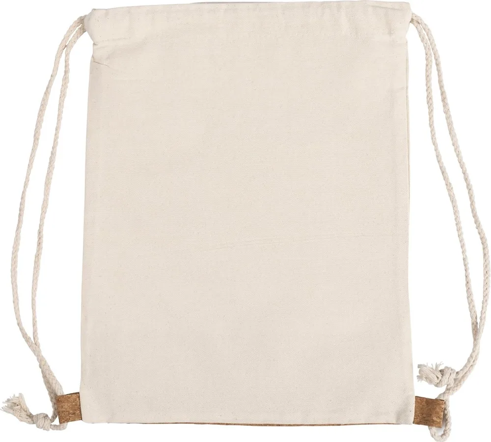 Rugzak Tianna | Katoen 250 gm² | Kurk | 12 l productfoto 5 - Hidalgo-werbeartikel Rugzak Tianna | Katoen 250 g/m² | Kurk | 1,2 l — productfoto 5