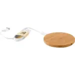 Draadloze oplader Fernando | Bamboe | 15W — productfoto 5