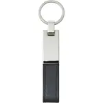 Sleutelhanger Keon | Staal en synthetisch leer