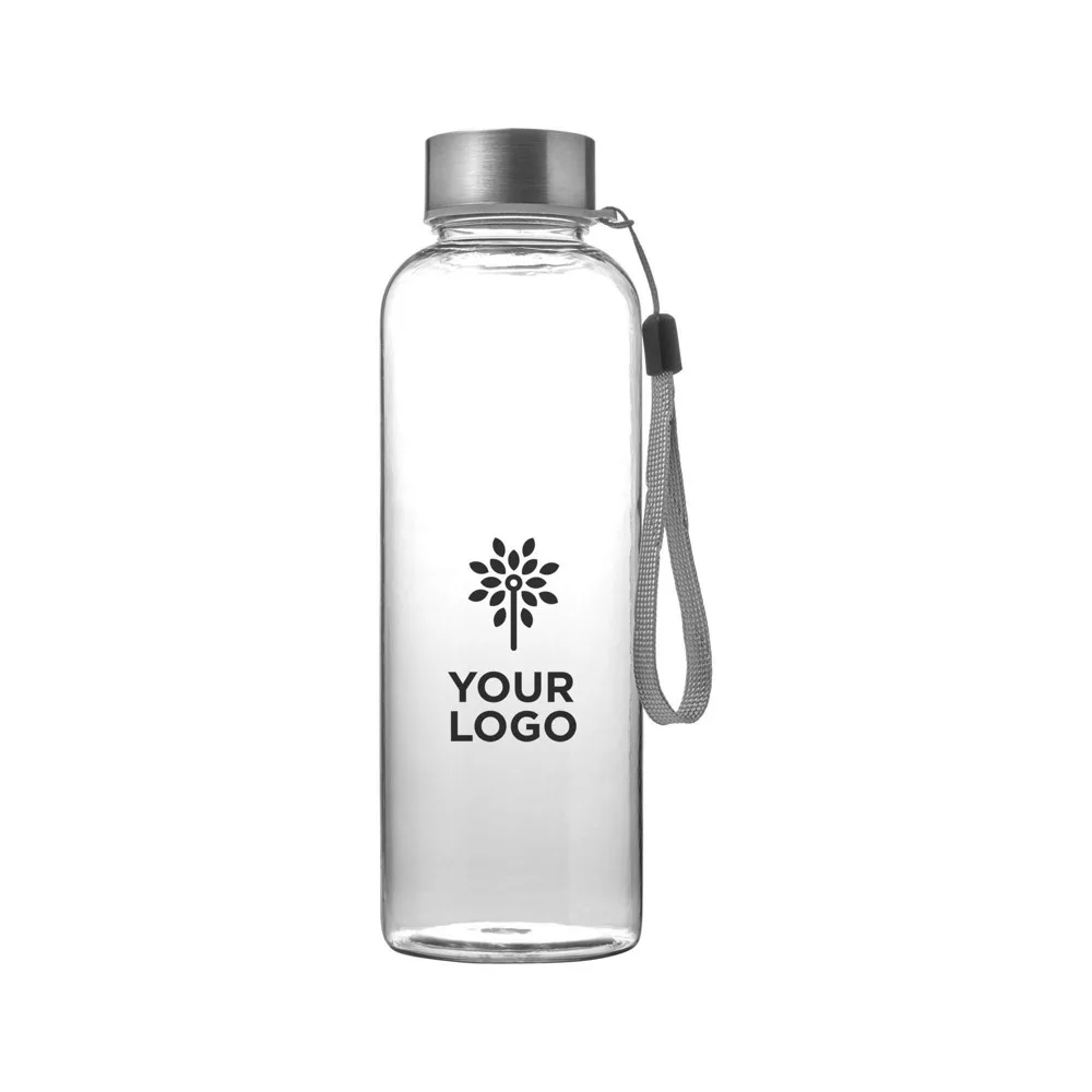 Edelstahl Trinkflasche mit Logo bedrucken 500 ml leckdicht — Produktfoto 4