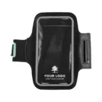 Telefoonarmband Danny | Kunststof en klittenband — productfoto 6