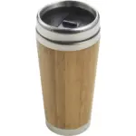 Reisbeker Sabine | Bamboe en rvs | 400 ml — productfoto 2