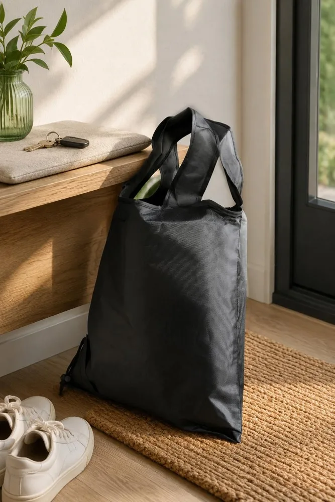 Custom Foldable Polyester Shopping Bag Billie 210D — product photo 11