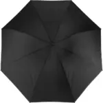 Pongee (190T) paraplu Kayson, zwart