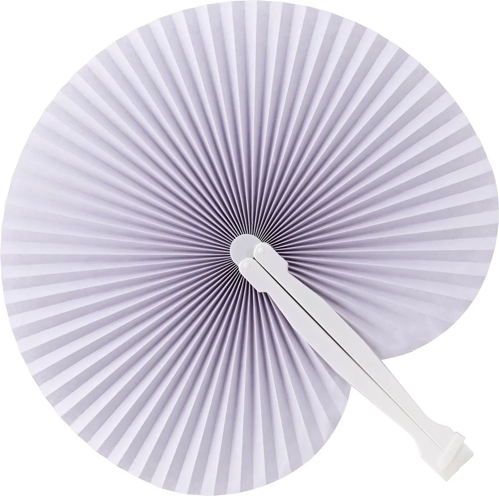 Handwaaier Dylan | Papier | Wit handvat