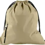 Rugzak Elise | Trekkoord | 1,6 l, khaki (écru)