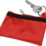 Sleutelportemonnee Sheridan rood - Hidalgo-werbeartikel Sleutelportemonnee Sheridan, rood